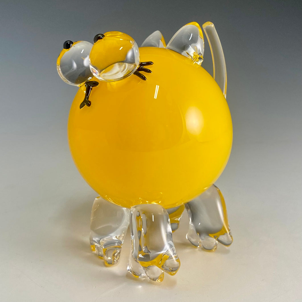 Handblown Glass Kitten