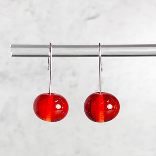 Glass Bubble Bead Earrings