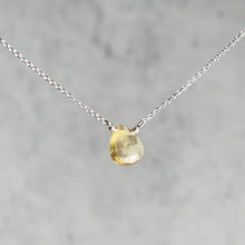 Load image into Gallery viewer, Semiprecious Charm Necklace Birthstone Series
