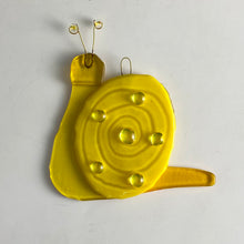 Load image into Gallery viewer, Fused Glass Snail Sun Catcher
