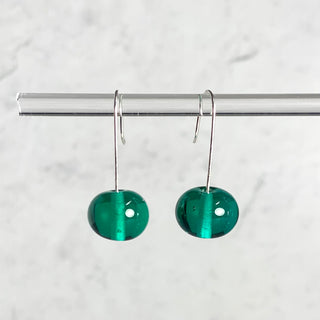 Glass Bubble Bead Earrings