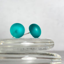 Load image into Gallery viewer, Glass Stud Earrings
