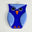Cobalt and Light Blue