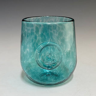 Colored Block Island Stemless Wine Glasses