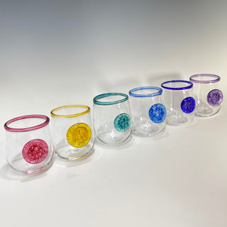 Block Island Lip Wrap Stemless Wine Glass