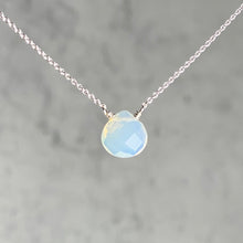 Load image into Gallery viewer, Semiprecious Charm Necklace Birthstone Series
