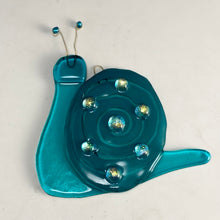 Load image into Gallery viewer, Fused Glass Snail Sun Catcher
