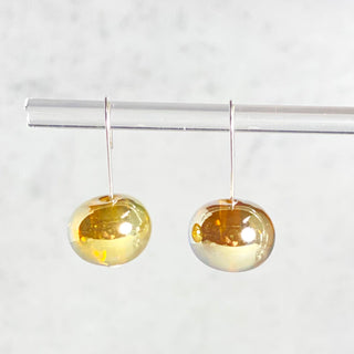 Glass Bubble Bead Earrings