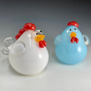 Handblown Glass Chicken
