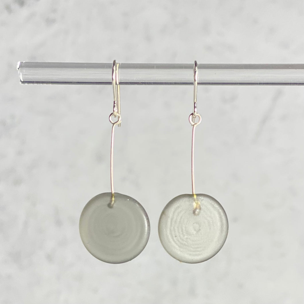 Glass Tab Earrings