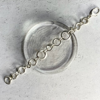 Silver Rings Bracelet