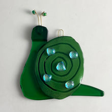 Load image into Gallery viewer, Fused Glass Snail Sun Catcher
