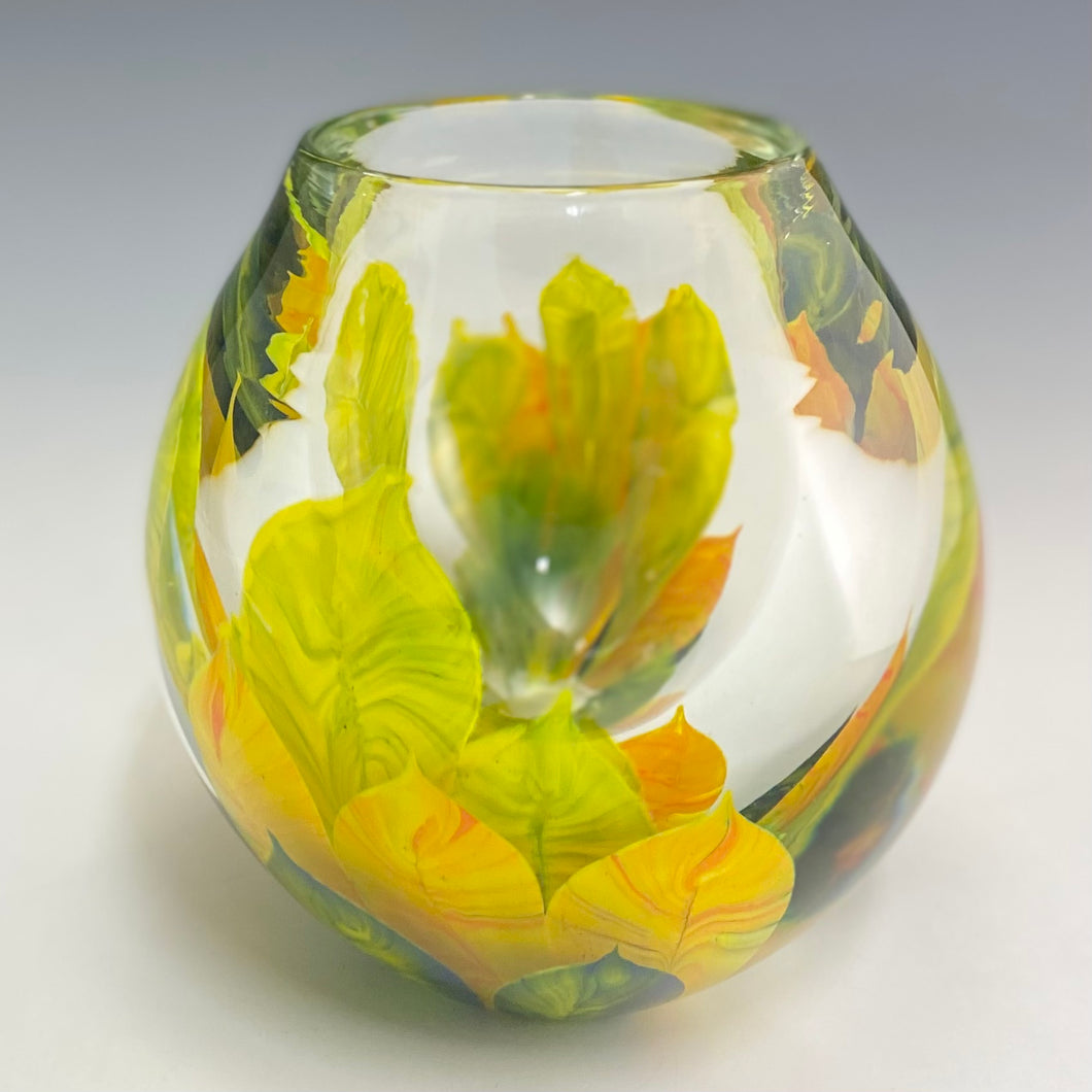 Large Fire Flower Bowl