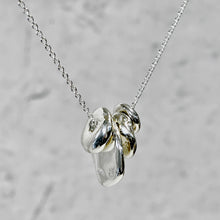 Load image into Gallery viewer, Elongated Four Lucks Lucky Stone Necklace
