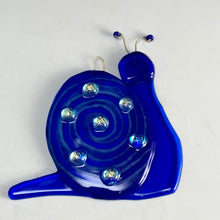 Load image into Gallery viewer, Fused Glass Snail Sun Catcher
