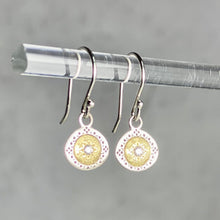 Load image into Gallery viewer, Seeds of Harmony Single Stone Diamond Earrings
