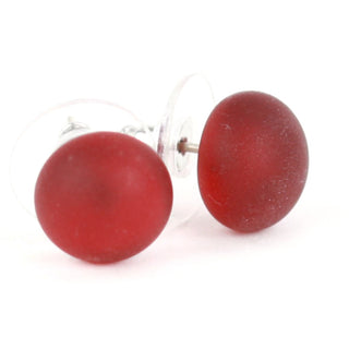 Glass Stud Earrings