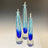 Aqua and Cobalt