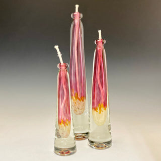 Tall Oil Lamp Trio
