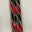 Red, Dark Green, and White