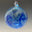 Transparent light blue and dark blue