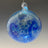 Transparent light blue and dark blue