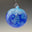 Light blue and dark blue over white