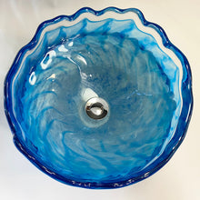 Load image into Gallery viewer, Cobalt Swirl Swedish Style Sink
