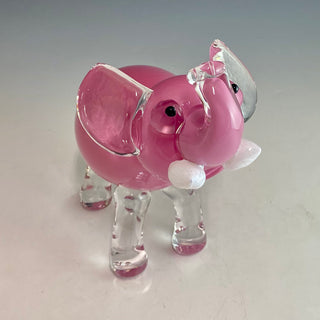 Handblown Glass Elephant