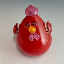 Load image into Gallery viewer, Handblown Glass Chicken
