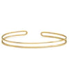 Ovalong 14k Cuff Bracelet