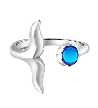Whale Tail Adjustable Ring